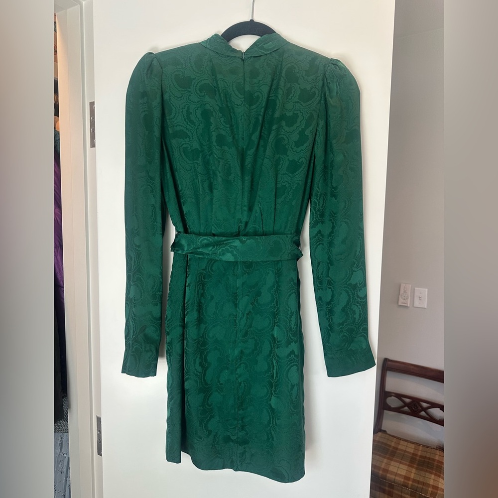 SALONI Emerald Long Sleeve Dress - Picture 3 of 4